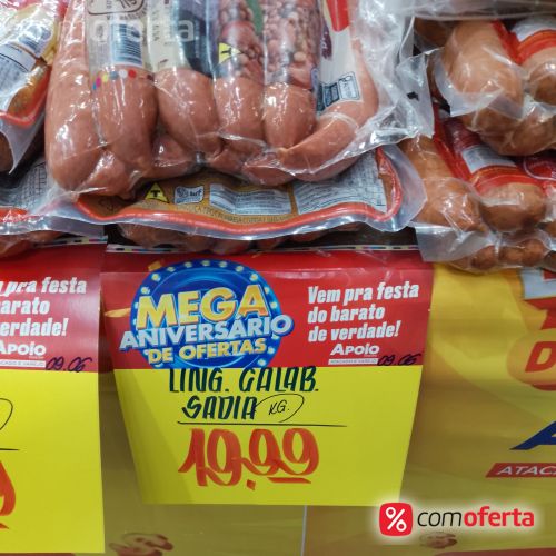 Linguiça Calabresa Sadia kg