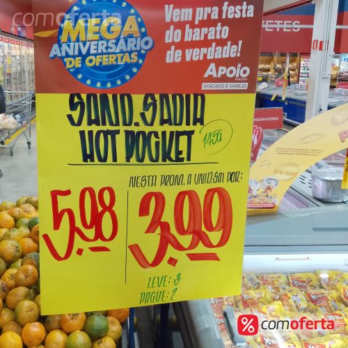 Sanduíche Sadia Hot Pocket 145g