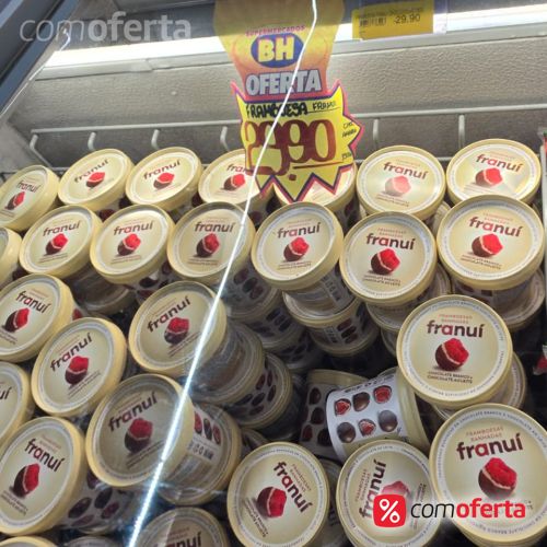 Framboesas Franui cobertas com chocolate Sabores 120g ou 150g