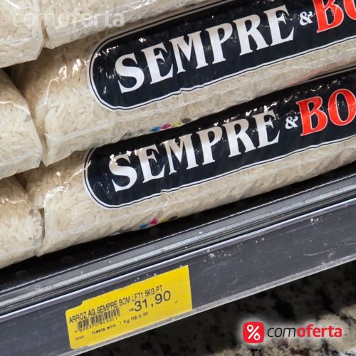 Arroz Branco Sempre Bom Tipo 1 -  5Kg