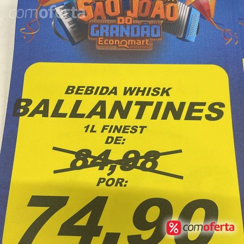 Whisky Ballantines Finest 8 anos 1 L
