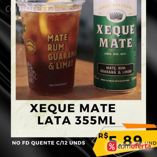 Xeque Mate - Mate e Rum - 355ml Lata