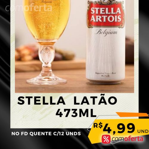 Cerveja Stella Artois 473ml - Latão