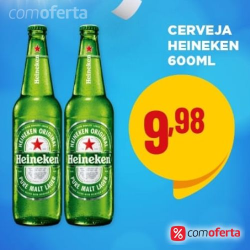 Cerveja Heineken 600ml Garrafa