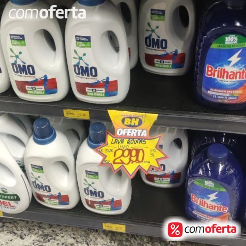 Sabão Líquido Omo Lavagem Perfeita 3L