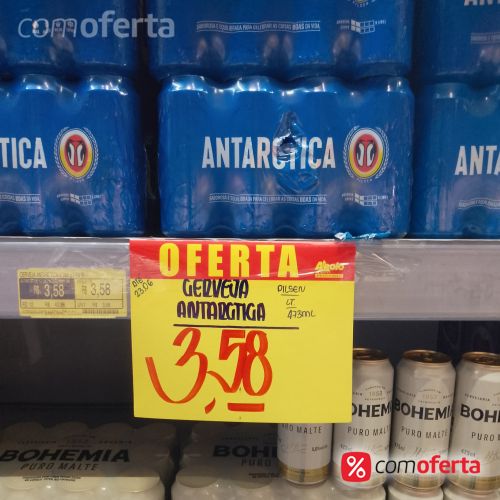 Cerveja Antarctica 473ml - Latão