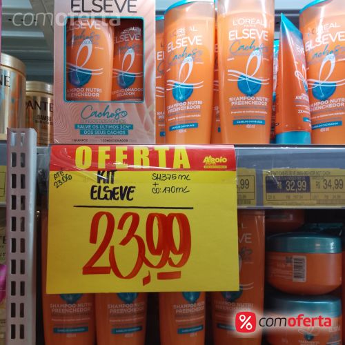 Kit Shampoo E Condicionador Elseve