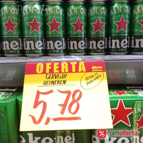 Cerveja Heineken 473ml - Latão