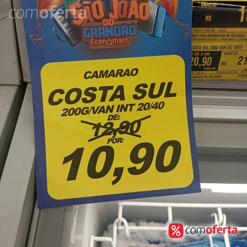 Camarão Costa Azul 200g