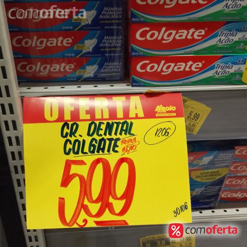 Creme Dental Colgate Tripla Ação - 120g