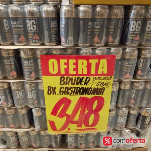 Cerveja Bruder Baixa Gastronomia 473ml - Latão