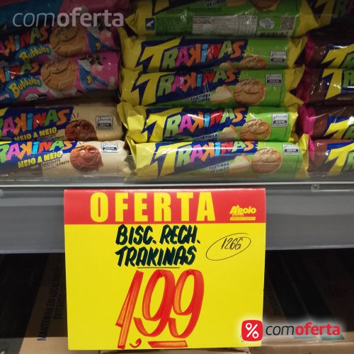 Biscoito Recheado Trakinas 126g