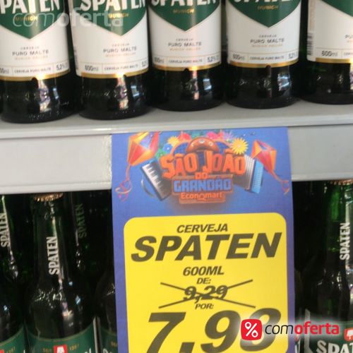 Cerveja Spaten Puro Malte Munich 600ml