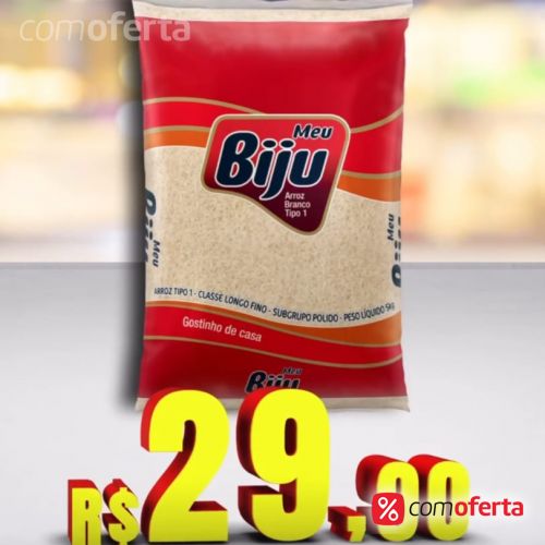 Arroz Branco Meu Biju 5kg