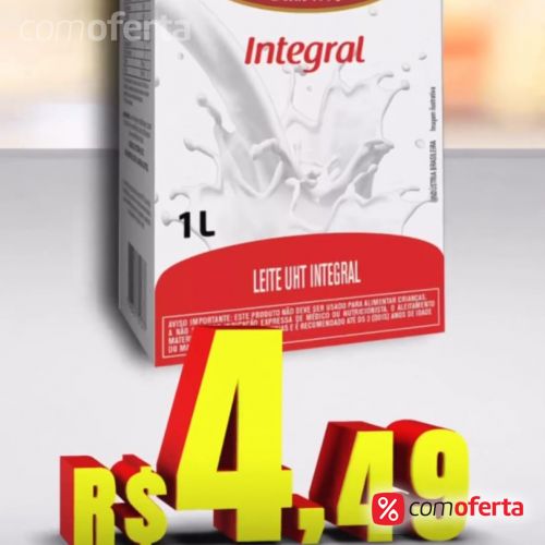 Leite Integral ITA 1litro