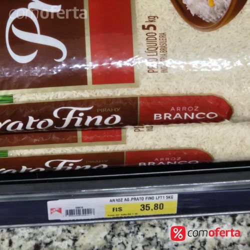 Arroz Branco Prato Fino Tipo 1 - 5kg