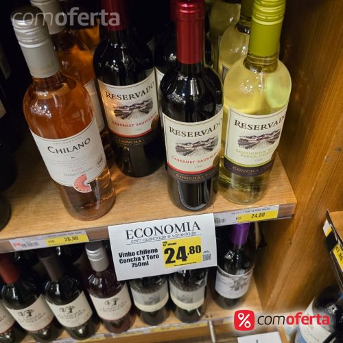 Vinho Chileno Concha Y Toro Reservado 750ml