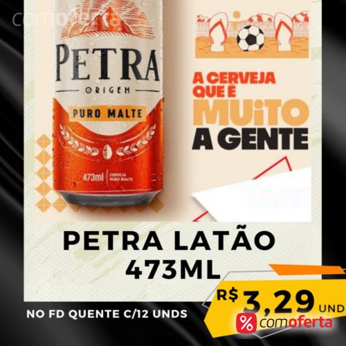 Cerveja Petra Origem Puro Malte 473ml - Latão