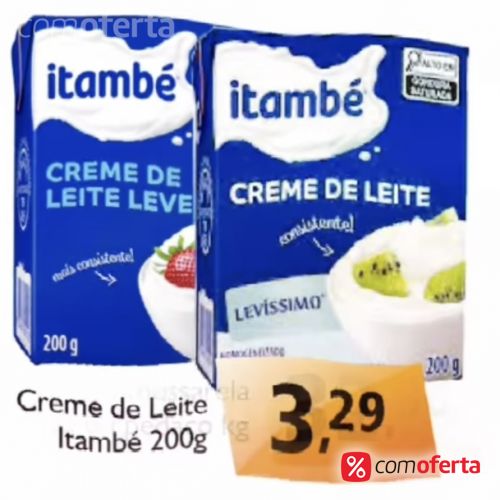 Creme De Leite Itambé 200g