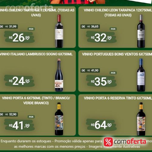 Vinho Português Quinta de Bons Ventos Tinto - 750ml