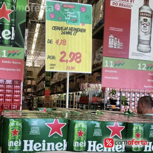 Cerveja Heineken 269ml - Lata