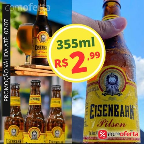 Cerveja Eisenbahn 355ml Long Neck