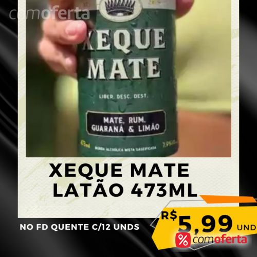 Xeque Mate - Mate e Rum - 473ml Latão