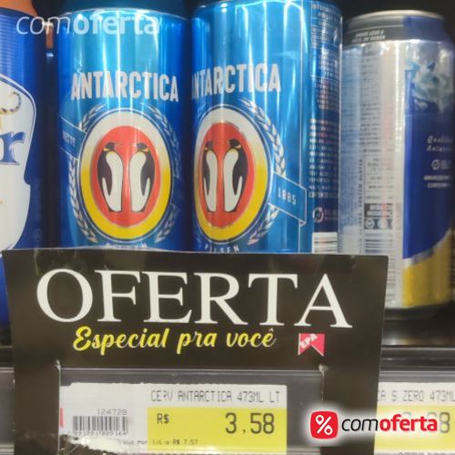 Cerveja Antarctica 473ml - Latão