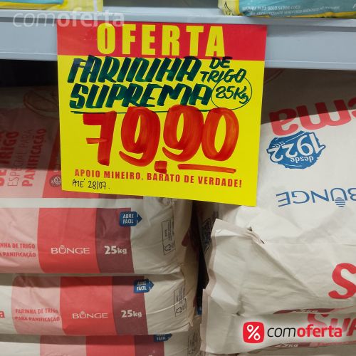 Farinha de Trigo Suprema 25kg