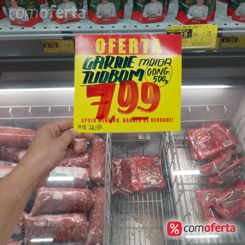 Carne Bovina Moída Tudbom 500g