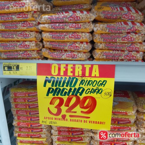 Milho para Pipoca Pachá - 500g