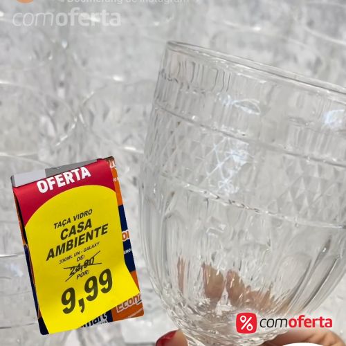 Taça de Vidro 330ml