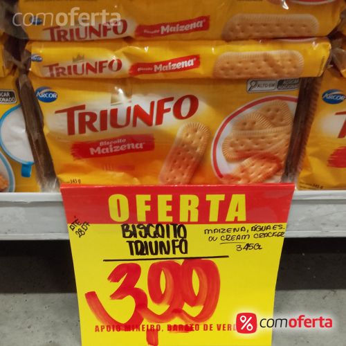 Biscoito Maizena Triunfo 345g