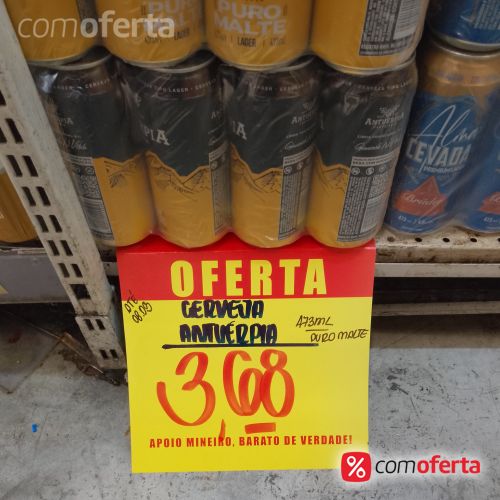 Cerveja Antuérpia Puro Malte 473ml Latão