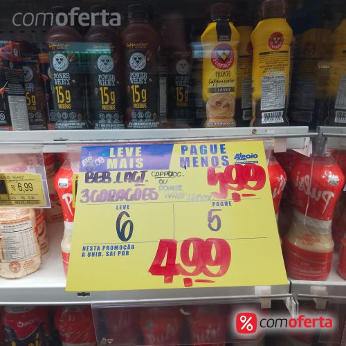 Bebida Láctea Whey 15g Chocolate 3 Corações 250ml