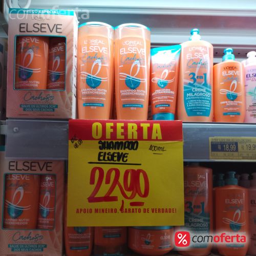 Shampoo Elseve - 400 ml