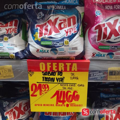 Detergente em Pó Ype Tixan - 2,2kg