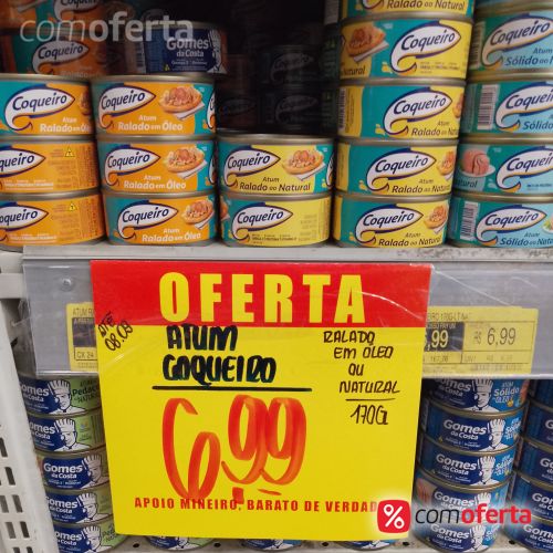 Atum Sólido Coqueiro Lata 170g