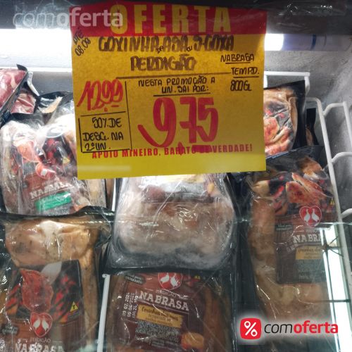 Coxinha da Asa de Frango Perdigão Nabrasa 800g