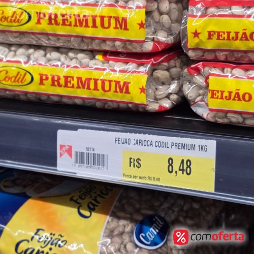 Feijão Carioca Codil Premium 1kg