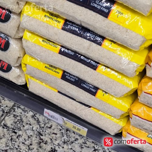 Arroz Branco Carrijo Tipo 1- 5kg