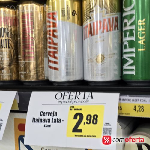 Cerveja Itaipava 473ml - Latão