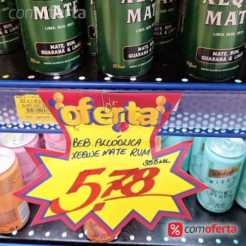 Xeque Mate - Mate e Rum - 355ml Lata