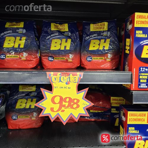 Detergente em Pó BH - 1.6 kg