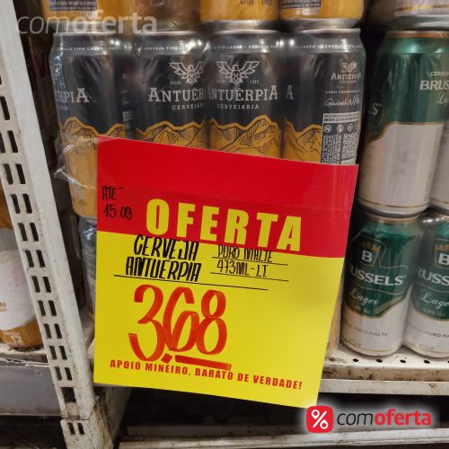 Cerveja Antuérpia Puro Malte 473ml Latão