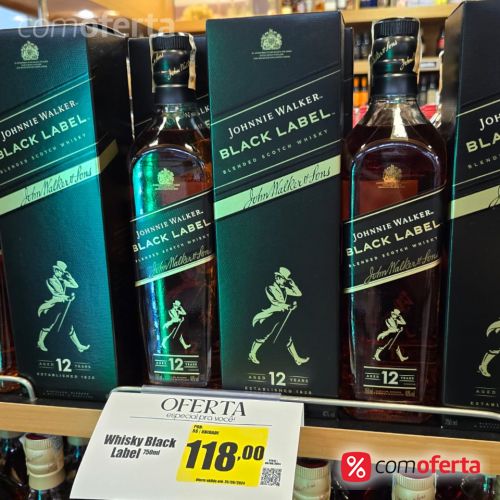 Whisky Johnnie Walker Black Label 750ml