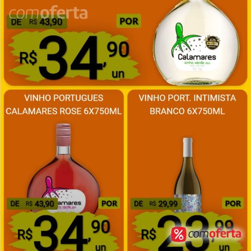 Vinho Português Calamares 750ml