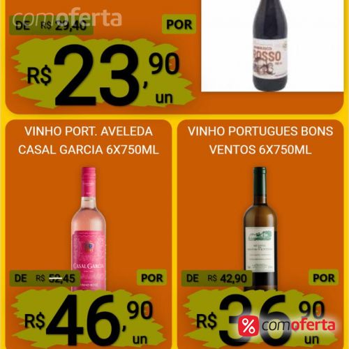 Vinho Português Quinta de Bons Ventos Tinto - 750ml