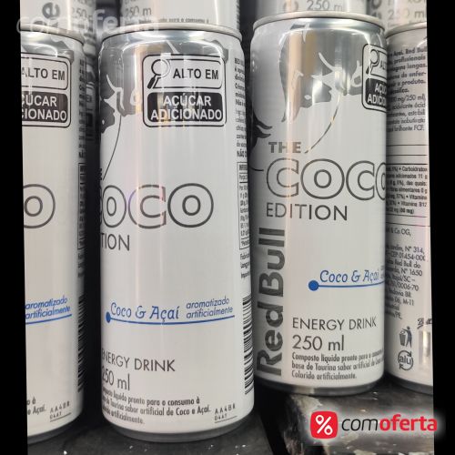 Energético Red Bull Coco e Açaí Lata 250 ml