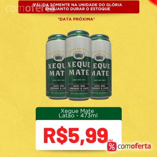 Xeque Mate - Mate e Rum - 473ml Latão